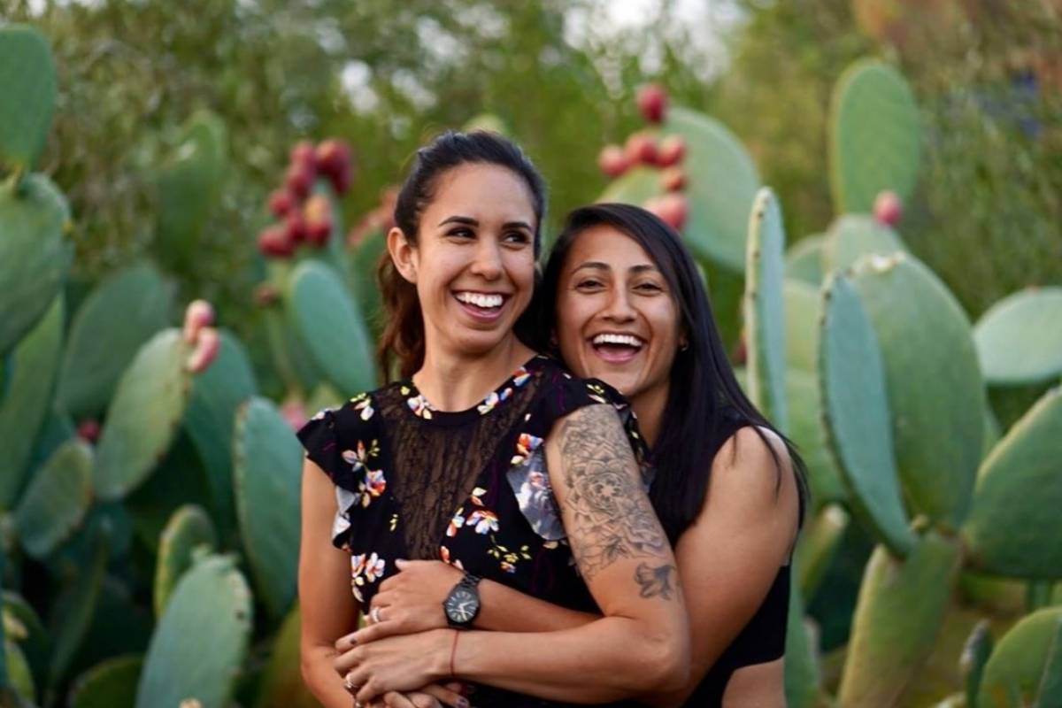 Foto: Cortesía Jugadoras de la Liga MX conmemoraron el Día del Orgullo LGBT