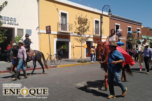 Foto: Omar Sánchez Con desfile concluye Carnaval 2020 de San Pedro Cholula