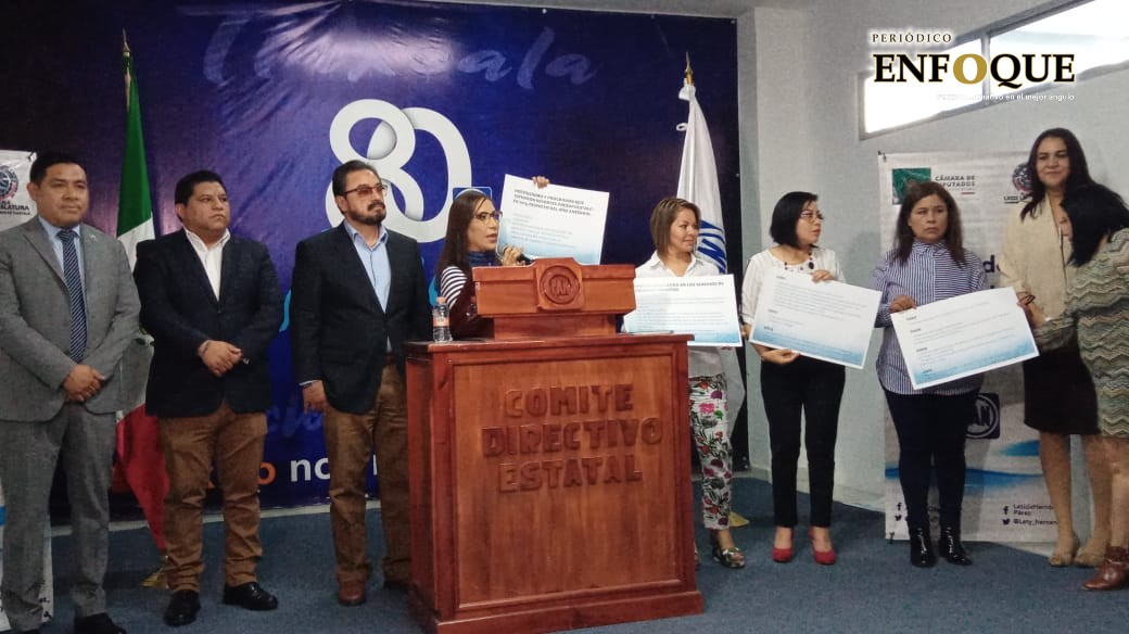 Foto: Rommel Pichardo PAN crítica al Gobierno Federal por malas políticas públicas hacia las mujeres