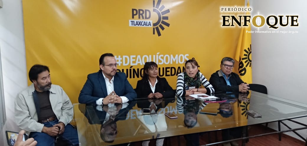 Foto: Rommel Pichardo Reforzarán mujeres perredistas movilizaciones en Tlaxcala