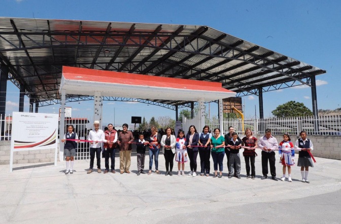 Foto: Cortesía Avanza Tecola hacia la pacificación ciudadana con mejora en infraestructura educativa
