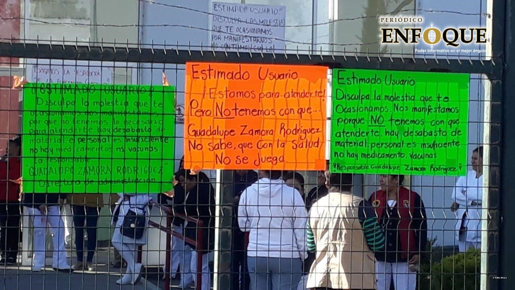 Foto: Cortesía Cierran Hospital General de Huamantla, exigen respuesta a peticiones (Fotos)