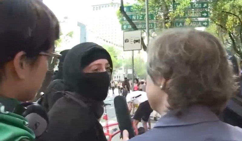 Foto: Cortesía “Queremos tumbar a AMLO porque es un pinch3 facho” (Video)