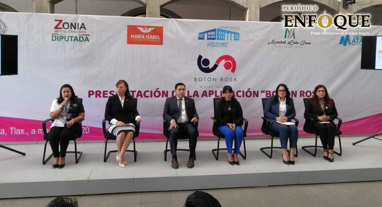 Foto: Rommel Pichardo Llega “Botón Rosa”, app de seguridad para mujeres en Tlaxcala