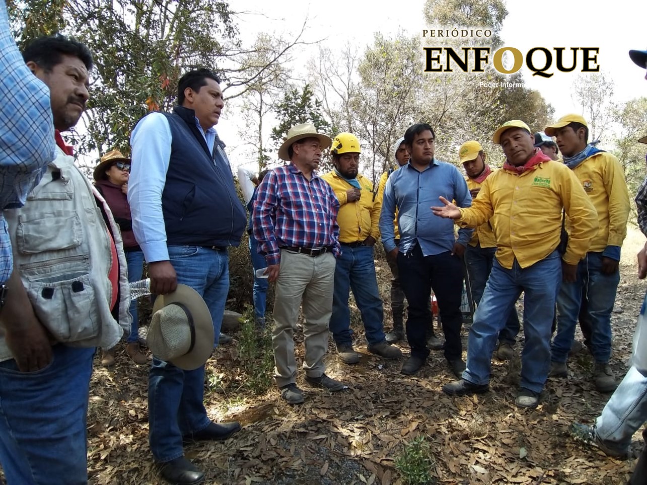 Foto: Marisol Oropeza cajete realiza acciones para prevenir incendios forestales (Fotos)