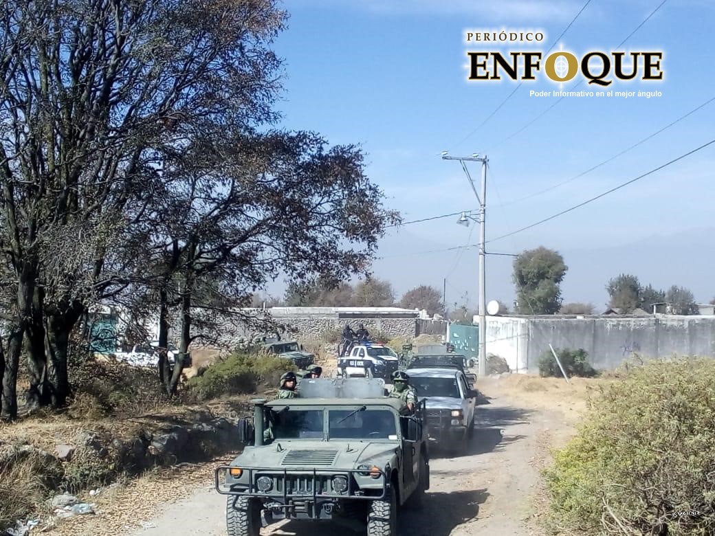 Foto: Cortesía Realizan operativo para inhibir la tala clandestina en la Malinche