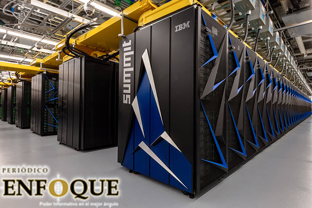Foto: Cortesía La supercomputadora de IBM se usa para investigar al coronavirus