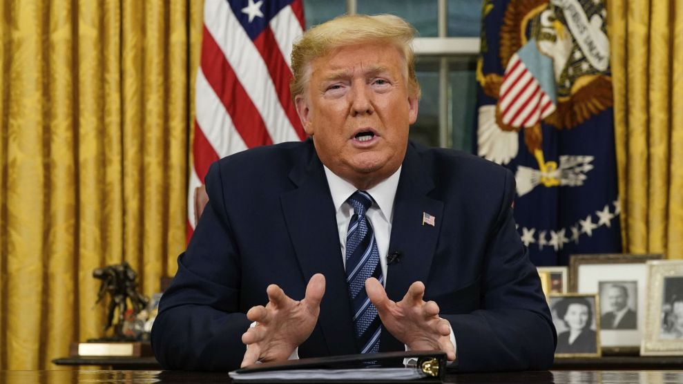 Foto: Cortesía Trump restringe todos los vuelos desde Europa a EU por 30 días, salvo Reino Unido