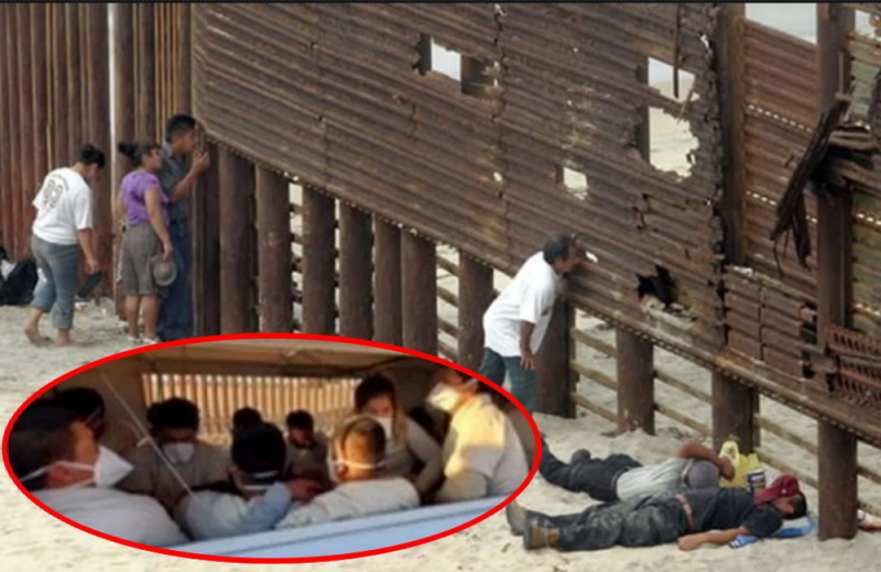 Foto: Cortesía Polleros acatan medidas tras coronavirus y cruzan a migrantes a EU con cubrebocas