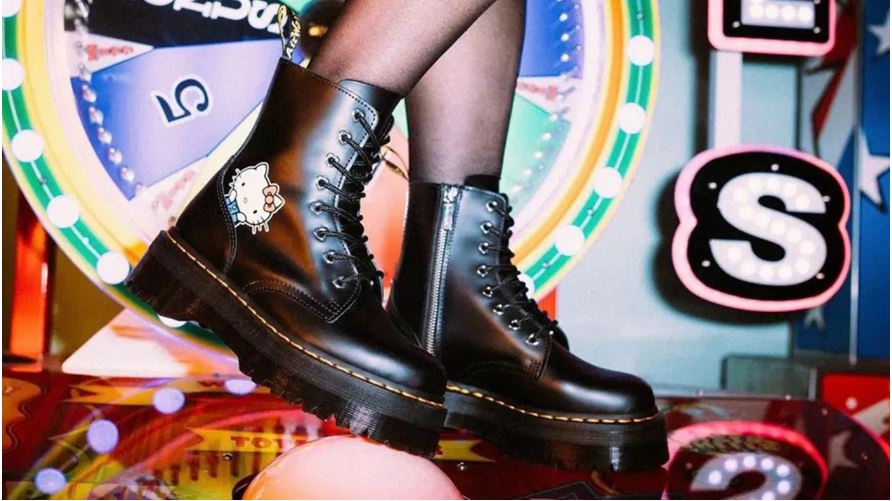 ¿Hello Kitty en tus botas? Esta es la colaboración que tiene con Dr. Martens