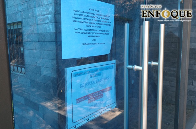 Gran Pirámide de Cholula cierra acceso por Coronavirus 