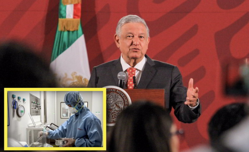 Foto: Cortesía AMLO anuncia la compra de aparatos médicos para enfrentar al COVID-19
