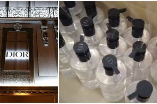 Foto: Cortesía Dior y Givenchy dejan los perfumes, fabrican gel antibacterial para ayudar a enfrentar coronavirus