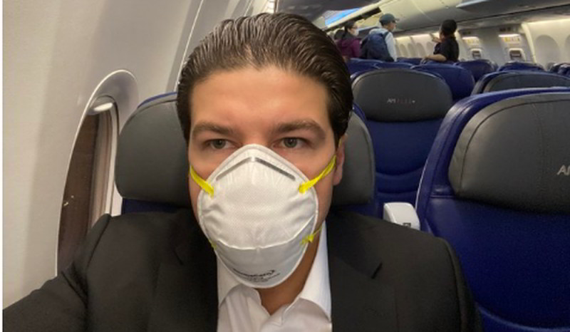 Foto: Cortesía Samuel Garcia hace berrinche y llama “insensible” a AMLO por hacerlo trabajar