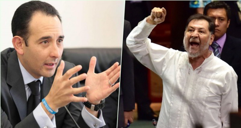 Foto: Cortesía Noroña y Gil Zuarth se dan encontronazo en twitter por reelección