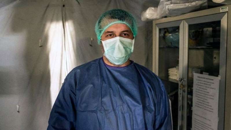 Foto: Cortesía El drama de los médicos que atienden a pacientes con coronavirus en Italia