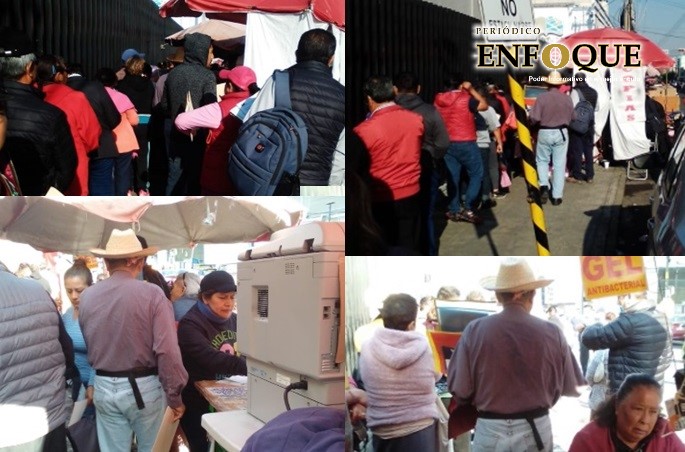 Foto: Cortesía Pese a Covid-19, poblanos aglomeran zona de la SFA