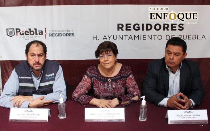 Foto: Cortesía Regidores poblanos se ausentan de oficinas por Covid-19 (Video)