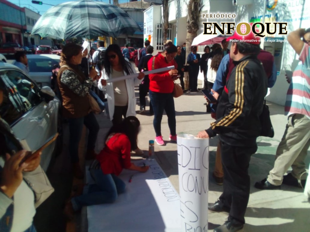 Exigen médicos insumos para enfrentar el Coronavirus en Tepeaca