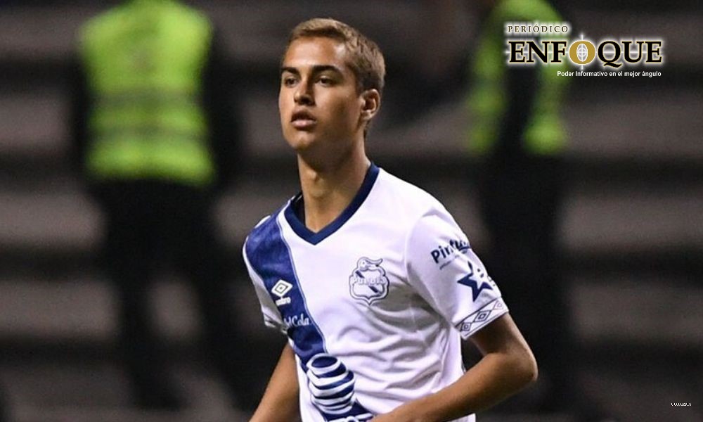 Foto: Cortesía La ‘joya’ del Puebla juega FIFA y lee para entretenerse en la cuarentena (Video)