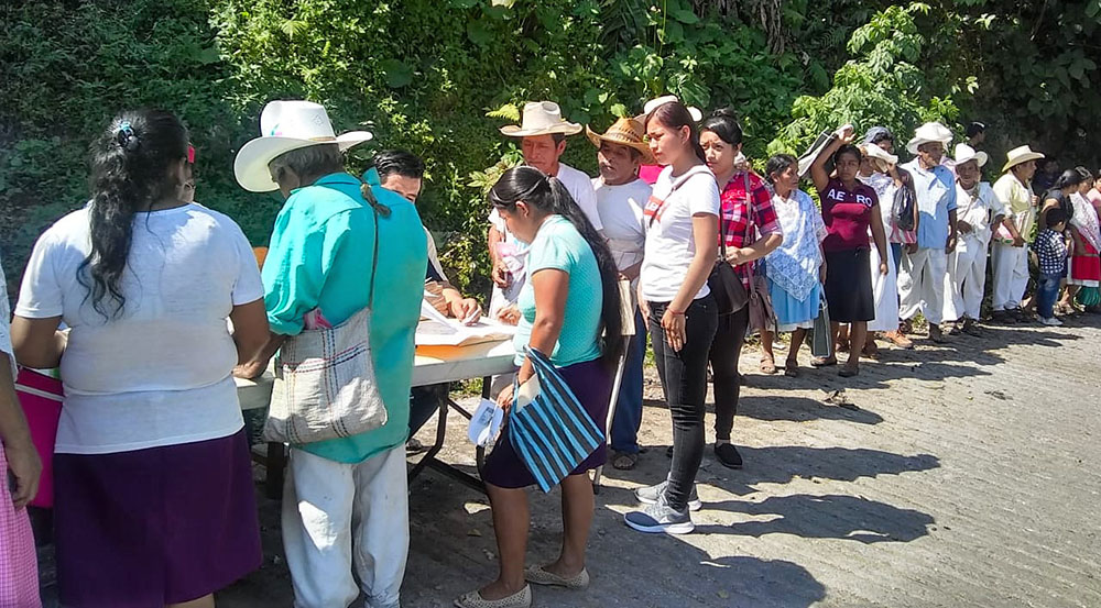 Foto: Cortesía Sin protocolos de contingencia COVID-19, Secretaria de Desarrollo Rural entrega apoyos para productores de Puebla