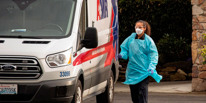 Foto: Cortesía Se convierte EU en el foco de contagio del COVID-19