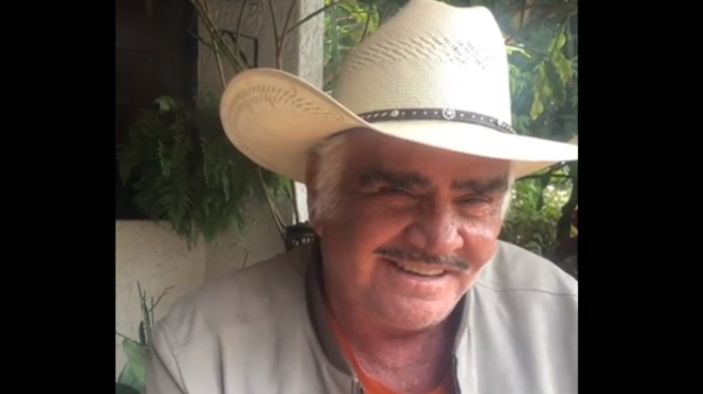Foto: Cortesía Vicente Fernández ¿tiene coronavirus?