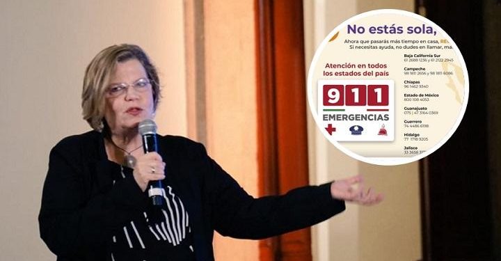 Foto: Cortesía Gobierno habilita 911 para atender mujeres por violencia de género ante cuarentena de COVID-19