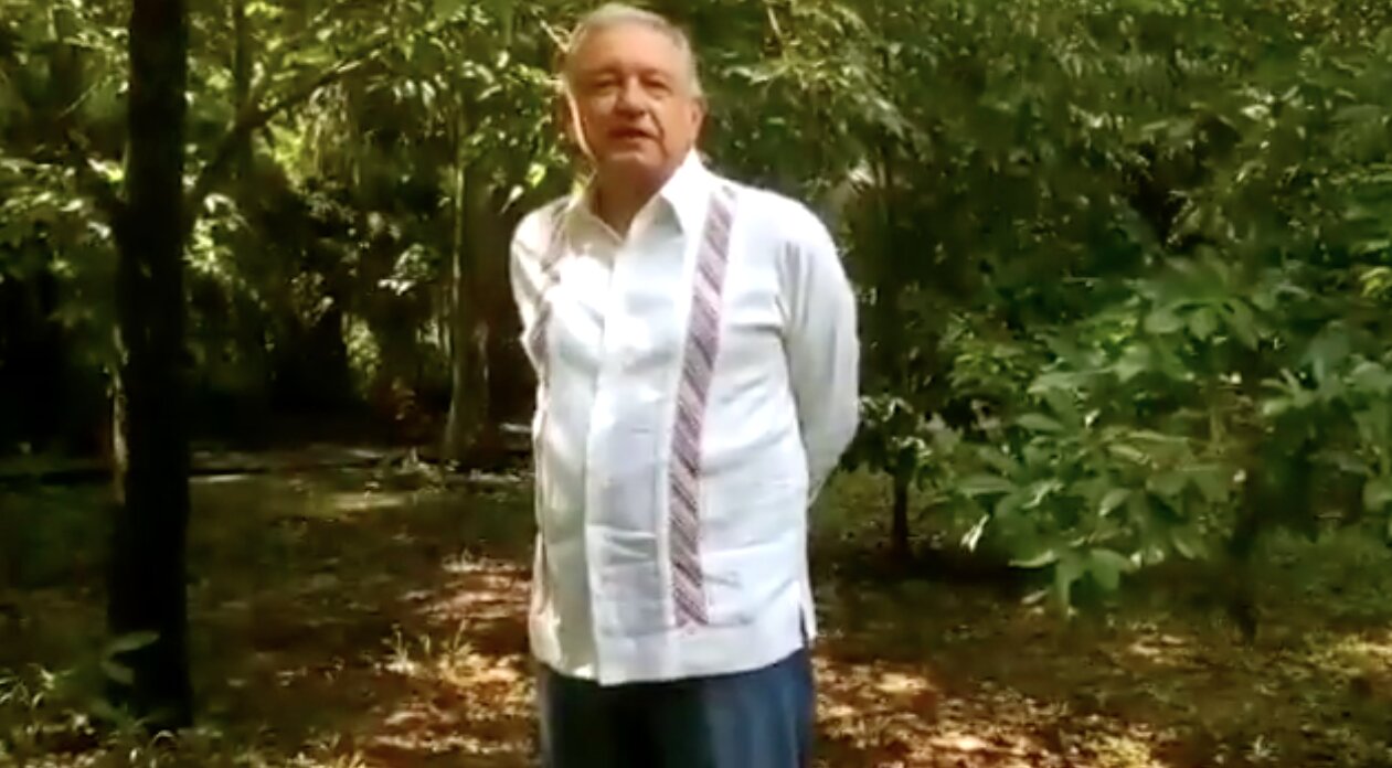 Foto: Cortesía Vamos bien en la lucha contra el coronavirus, dice AMLO (Video)