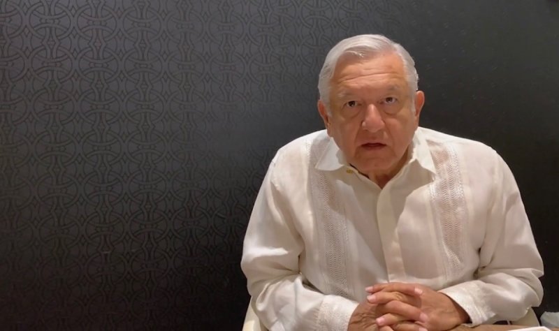 Foto: Cortesía Pide López Obrador quedarse en casa, no salir.