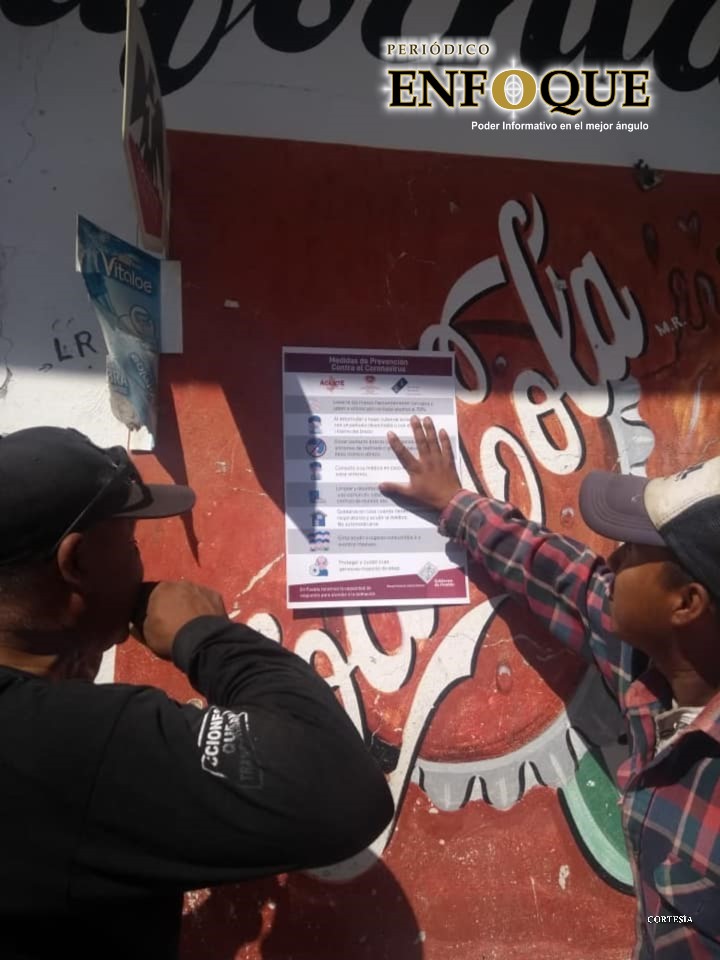 Autoridades de Acajete llaman a extremar medidas de prevención por Covid-19