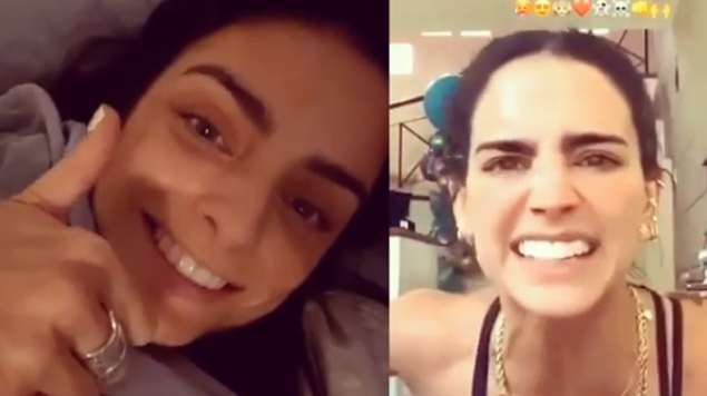 Foto: Cortesía Aislinn Derbez se burla de Bárbara de Regil y sus ejercicios (Video)