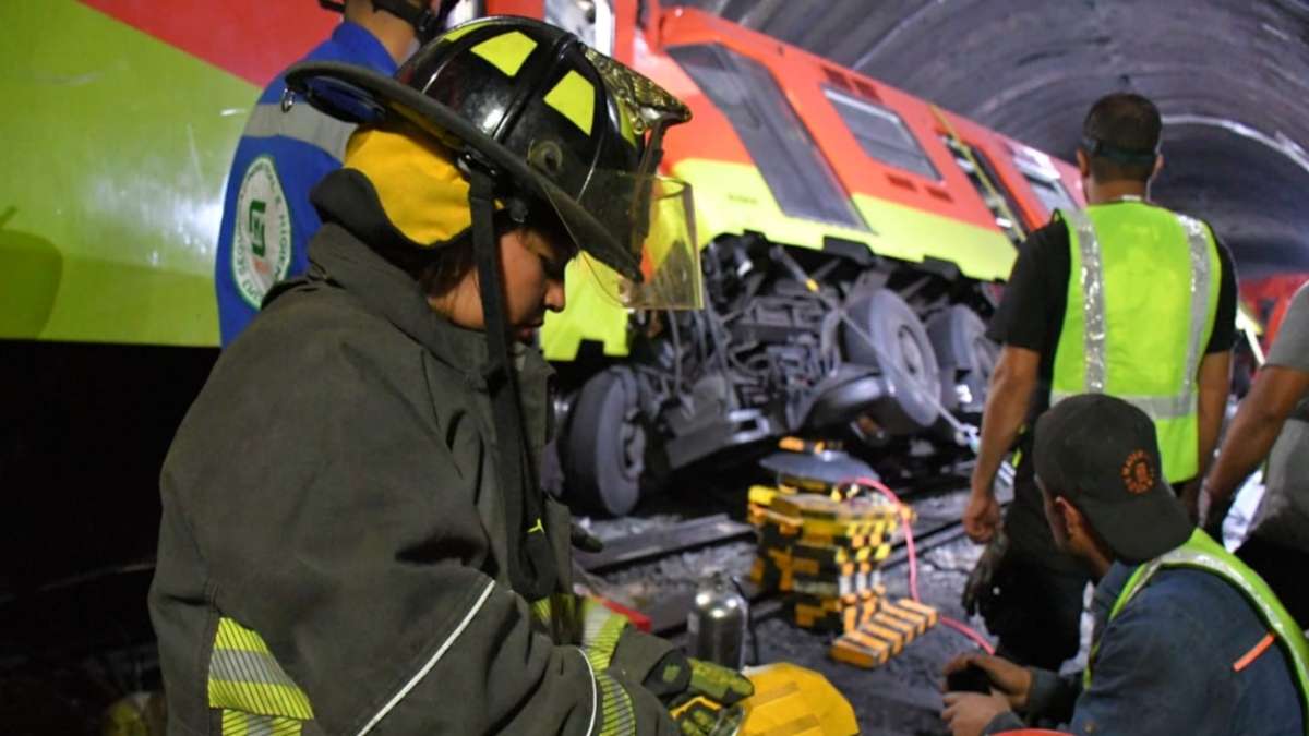 Foto: Cortesía Choque de trenes en Metro Tacubaya, por error humano: Fiscalía de CdMx