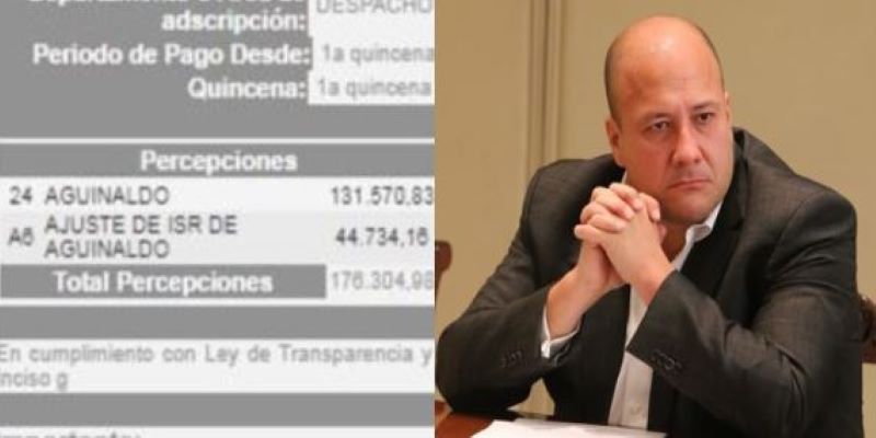 Foto: Cortesía En plena emergencia por Covid-19,  gobernador de Jalisco se adelanta aguinaldo