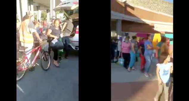 Foto: Cortesía Armados y con chalecos antibalas, miembros del CJNG reparten despensas en Zapopan