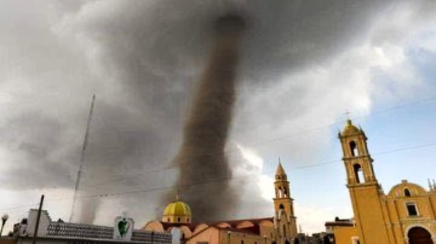 Foto: Cortesía Impactantes tornados en Puebla se suman a este año apocalíptico