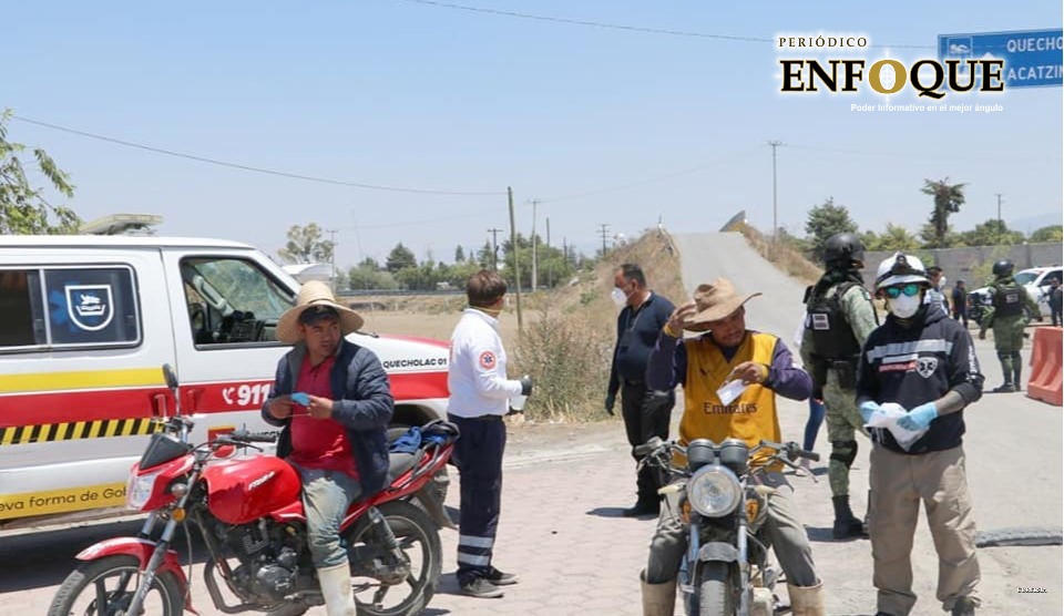 Foto: Cortesía En Quecholac implementan operativo de Salud