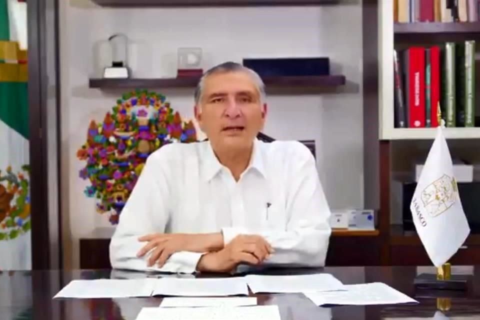 Foto: Cortesía Adán López, gobernador de Tabasco, es dado de alta tras padecer COVID-19
