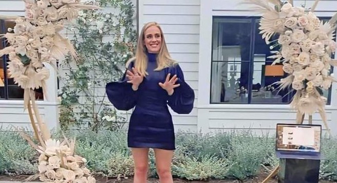 Foto: Cortesía Más sexy que nunca: Adele sorprende con minivestido para celebrar su cumpleaños