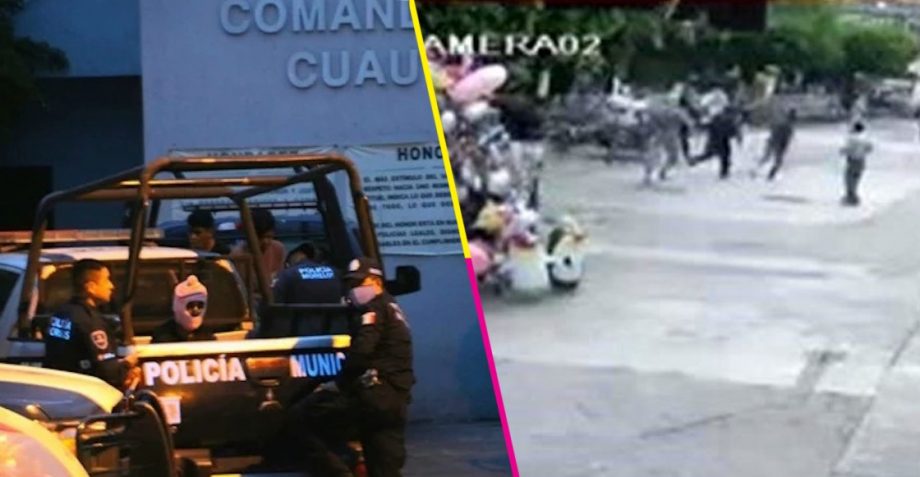 Foto: Cortesía Detienen a encapuchados en Morelos que dieron cinturonazos a personas por no quedarse en casa