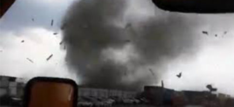 Foto: Cortesía Dos personas mueren por tornado en Nuevo León
