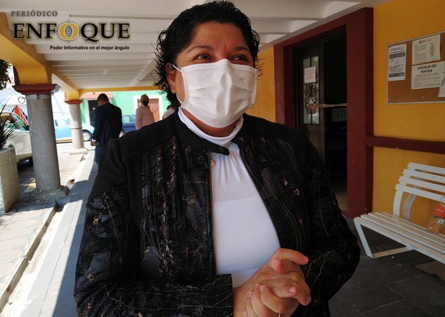 Foto: Omar Sánchez Llama Karina Pérez Popoca a sus opositores a la paz y conciliación por la pandemia