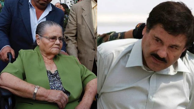 Foto: Cortesía Desde prisión, El Chapo Guzmán envió un lujoso y enorme ramo a su madre (Foto)