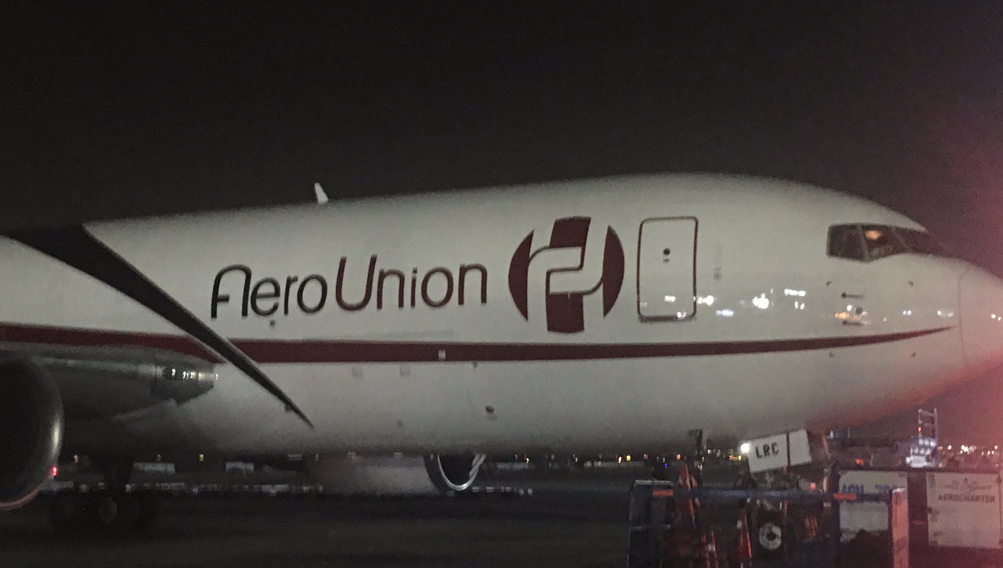 Foto: Cortesía Llega a México avión de Chicago, EU, con dos mil ventiladores diseñados para atender la COVID-19