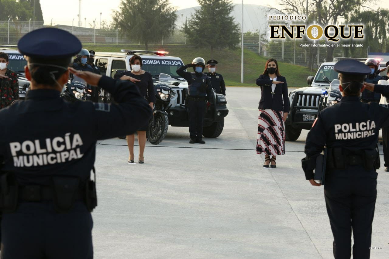 Foto: Cortesía Se suman 53 nuevos elementos al cuerpo policial de la capital poblana