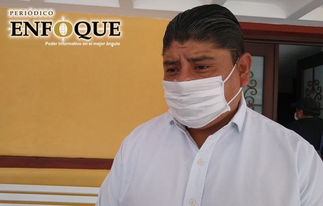 Foto: Omar Sánchez Lleva avance del 85% construcción de edifico de Fomento Económico en San Andrés Cholula