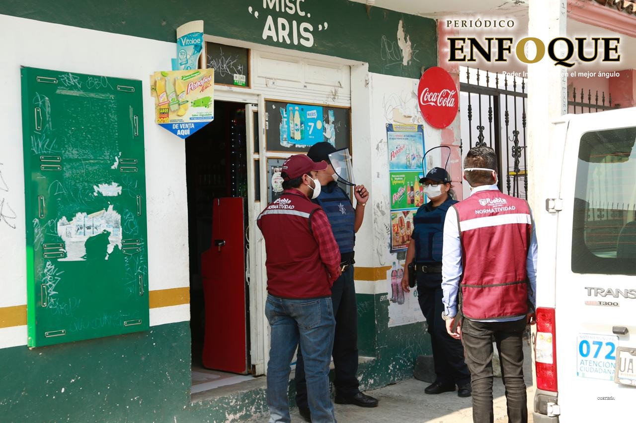 Foto: Cortesía Continúan inspecciones de Normatividad para inhibir la venta de bebidas alcohólicas
