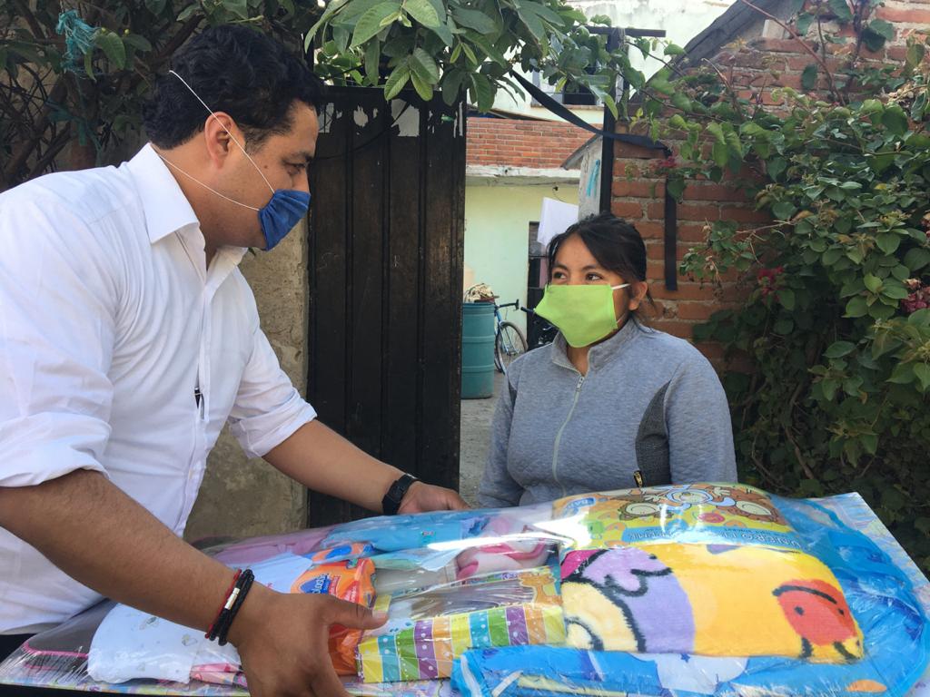 Foto: Cortesía “Valores a tu Mesa” llega a quienes menos tienen y más los necesitan: Karina Pérez Popoca