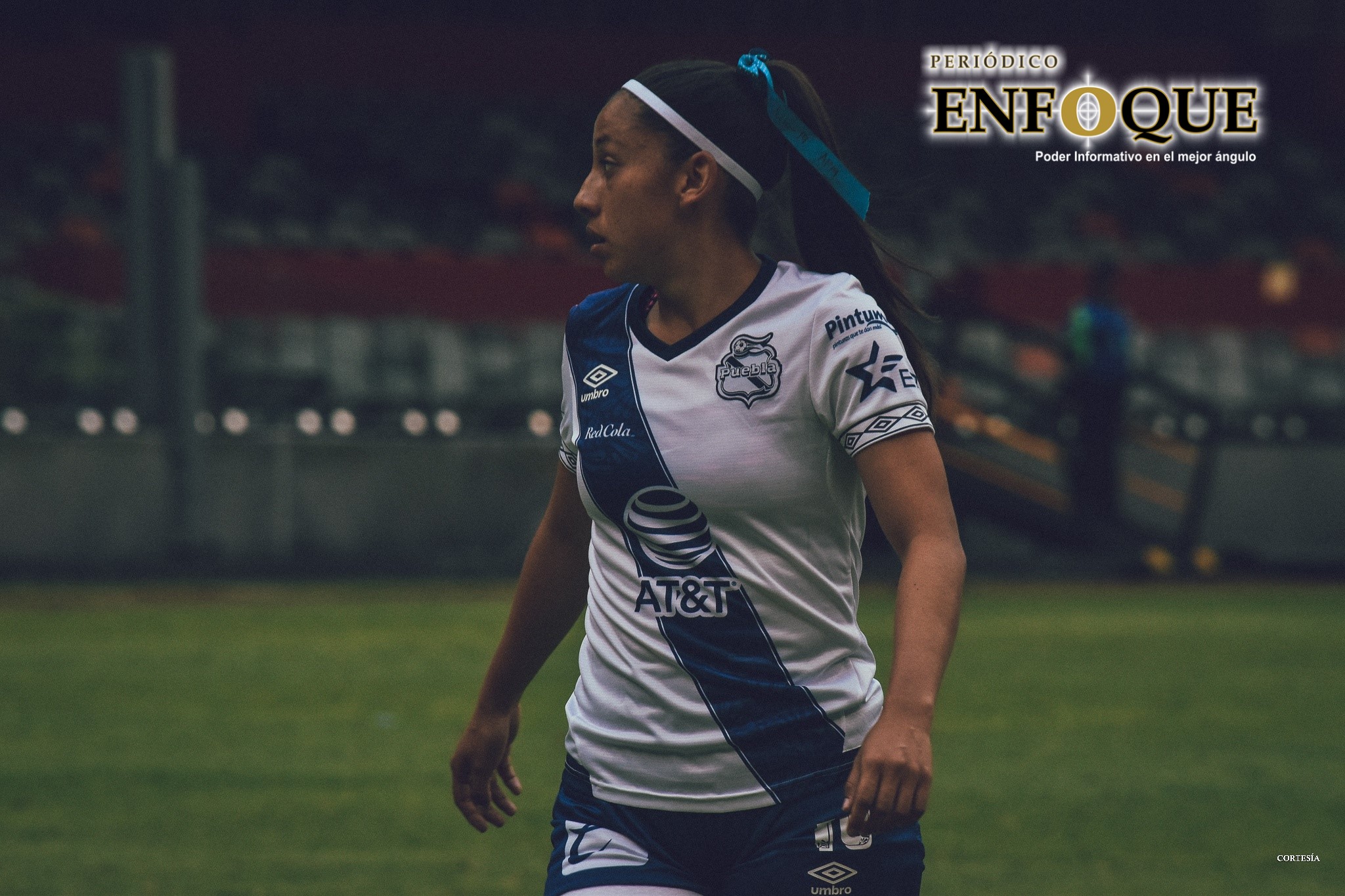 Foto: Cortesía Dulce Martínez, la jugadora del Puebla que quiere ser bióloga