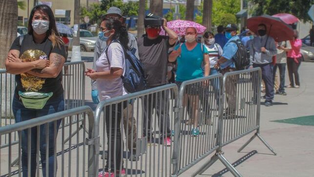 Foto: Cortesía ¿Restricciones en la frontera? En Tijuana, el COVID-19 no encontró obstáculos en su avance